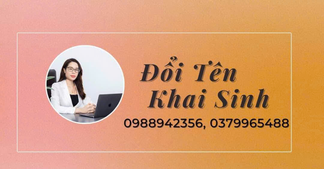 Đổi tên khai sinh online